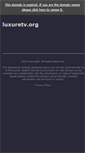 Mobile Screenshot of luxuretv.org
