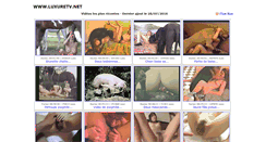 Desktop Screenshot of luxuretv.net